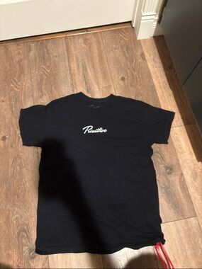 Primitive Black Short Sleeve Logo Tee with White Script
